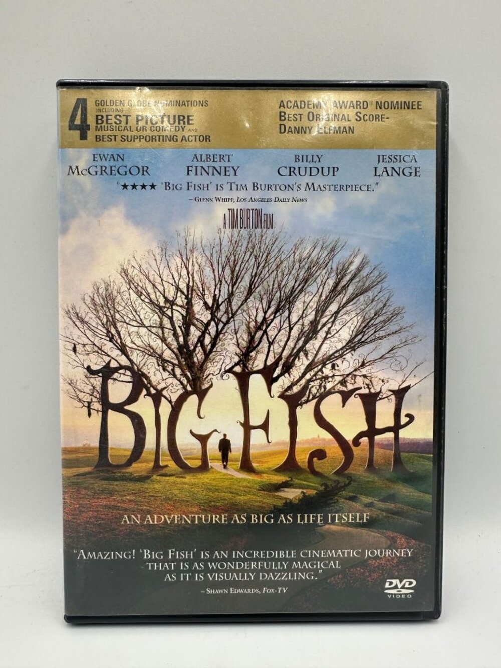 Big Fish DVD 2003 PG13 Ewan McGregor Columbia Pictures Widescreen Tim Burton